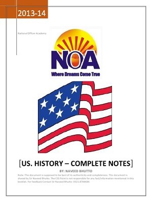 History of USA CSS (NOA)