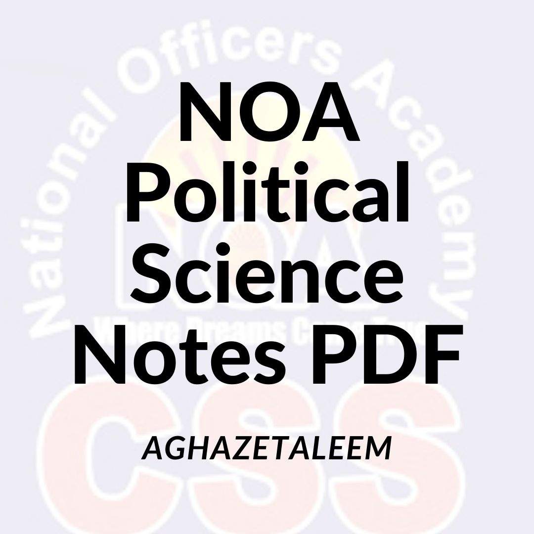 NOA political Science Book PDF