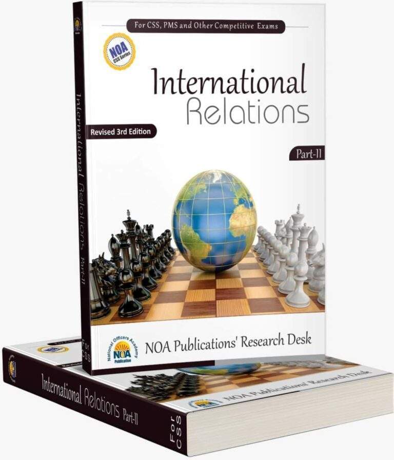 NOA I.R Part 1 (International Relations) PDF Free download