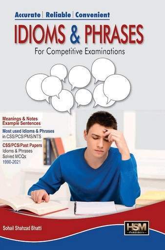 Solved  Past papers CSS PMS Idioms & Phrases 2022 edition HSM
