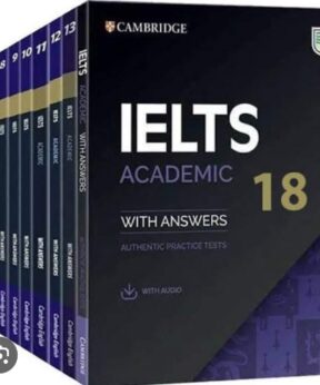 IELTS academic books 1-18 latest Edition 2024