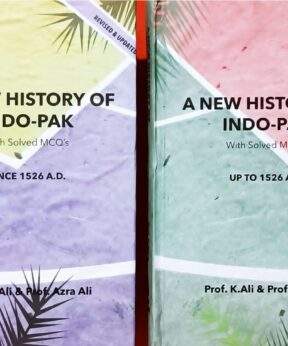 A New History of Indo-Pakistan Book CSS PMS by K. Ali